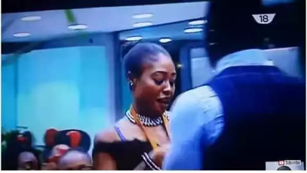#BBNaija: Big Shock as Coco Ice Brings Out Her Breast for Bassey to Suck on Live Television (Photos)